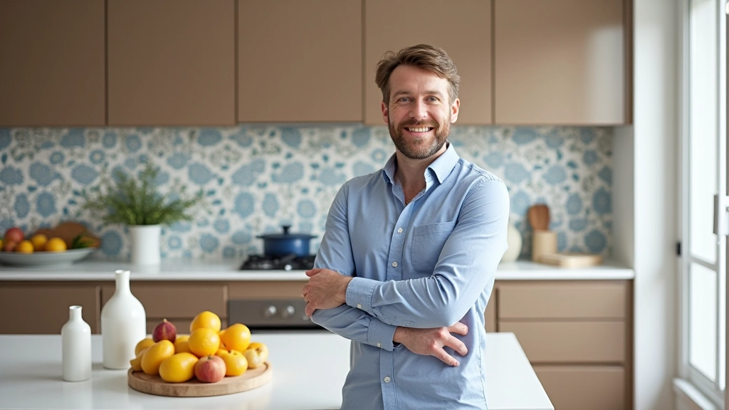 Projeto de renovação com design contemporâneo e azulejaria portuguesa tradicional